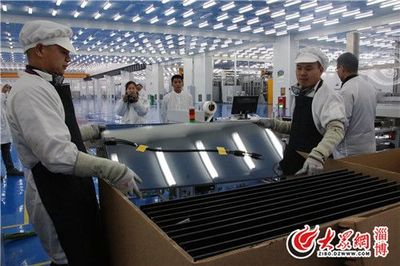 全国最大铜铟镓硒薄膜太阳能电池生产线落户淄博高新区 年产值30亿元
